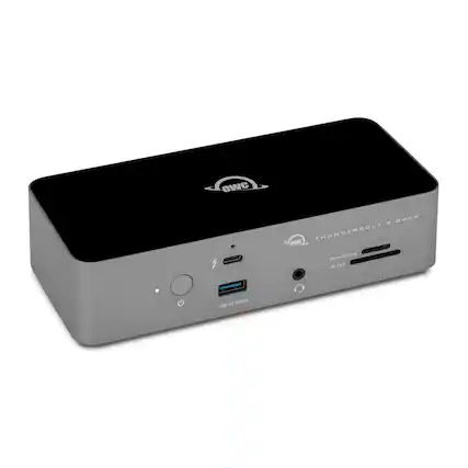 OWC Thunderbolt 8 Dock
USB 3.2 10Gbps
Micro-SD Card
SD Card