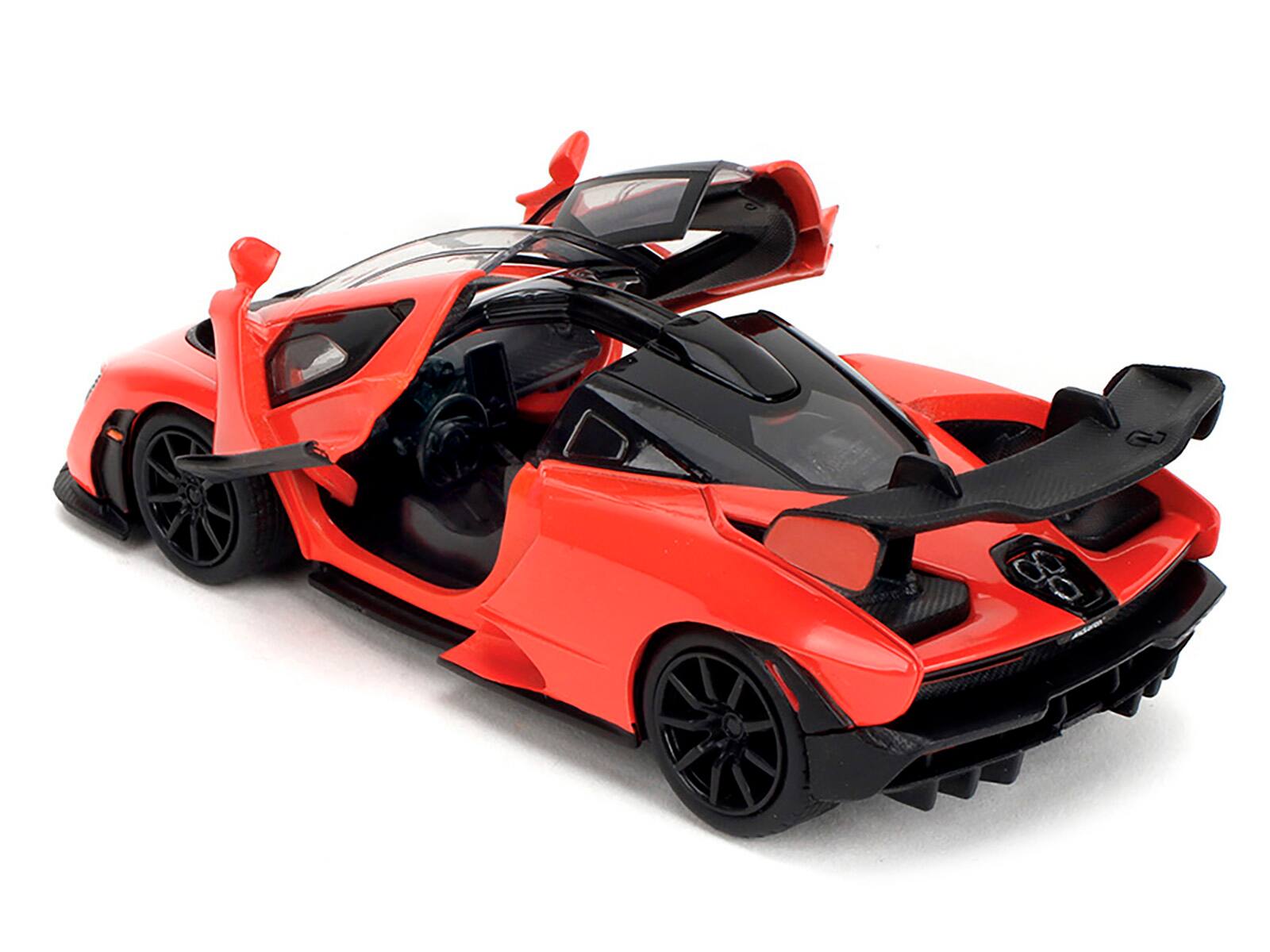 Back. Jada - McLaren Senna Red and Black "Fast X" (2023) Movie "Fast & Furious" Series 1/32 Diecast Model Car by Jada - Red and Black.