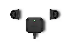 Front. Garmin - dēzl DualView 1080p Dash Cam with GPS, 90-Degree Field of View and Blind-Spot Monitoring - Black.