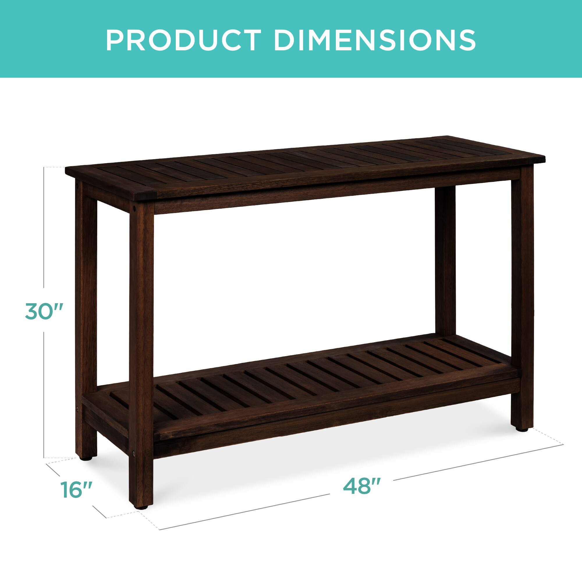 PRODUCT DIMENSIONS

30"  
16"  
48"