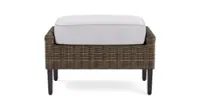 Yardbird® - Harriet Ottoman - Silver - Front_Zoom