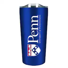 The Fanatic Group - Pennsylvania Quakers 18oz. Stainless Steel Soft Touch Tumbler - Multicolor