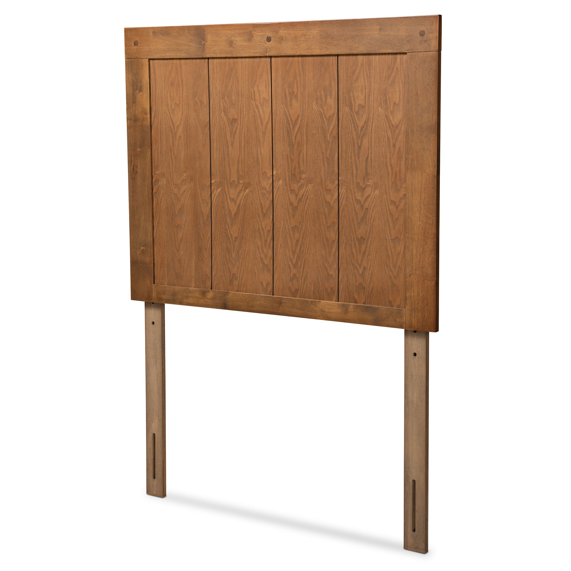 Baxton Studio - Patwin Modern and Contemporary Transitional Finished Wood Twin Size Headboard - Ash Walnut