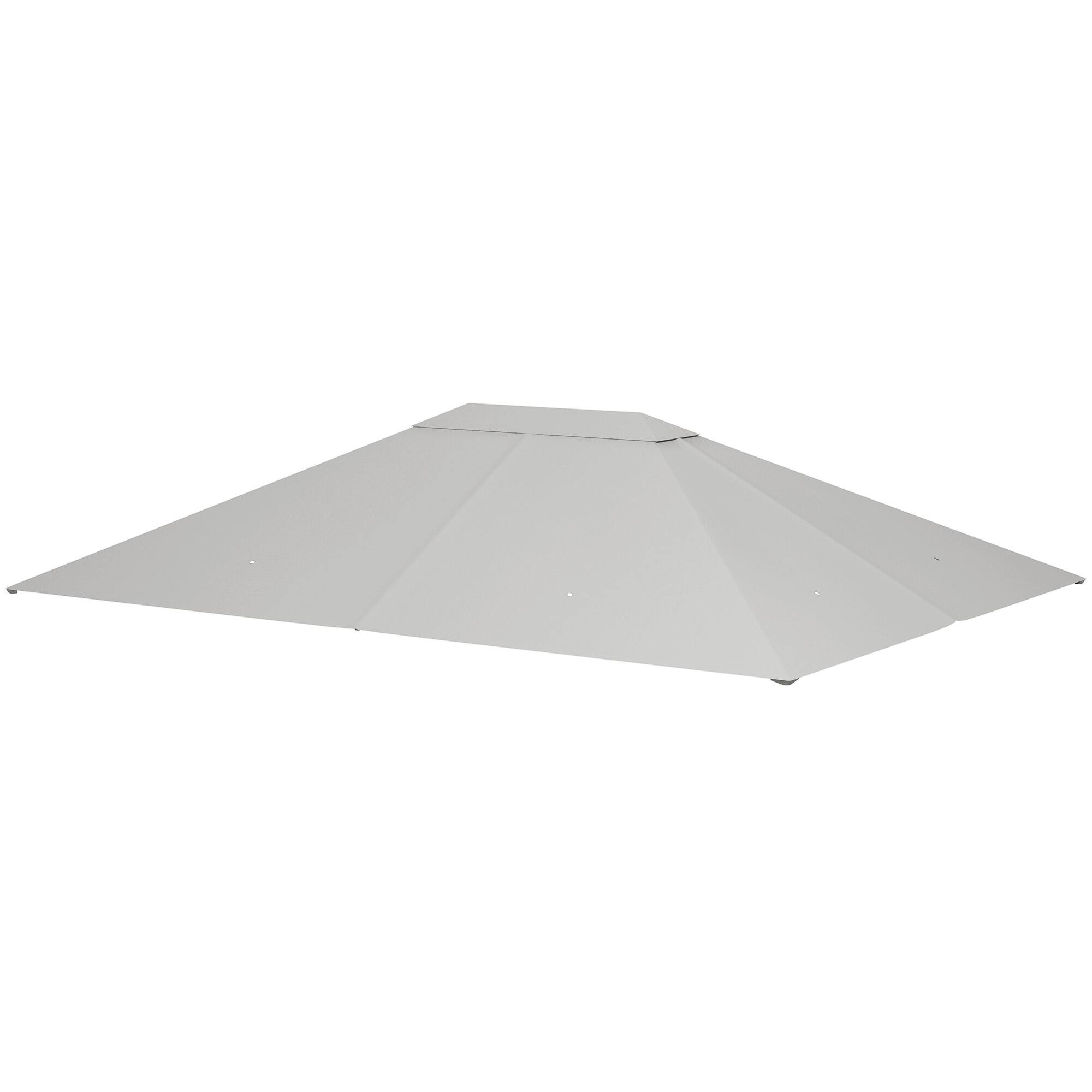 Outsunny - x 13' Gazebo Canopy Replacement Roof for 84C-116 - Light Gray