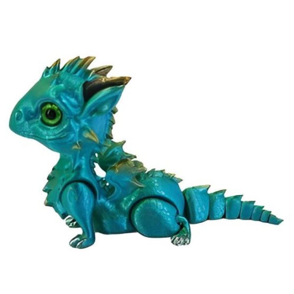 FC Design - 5.75"W 3D Dragon Sitting Figurine Statue Office/Computer Desk Tabletop Medieval Gaming Home Decor Gift - Multi-Color
