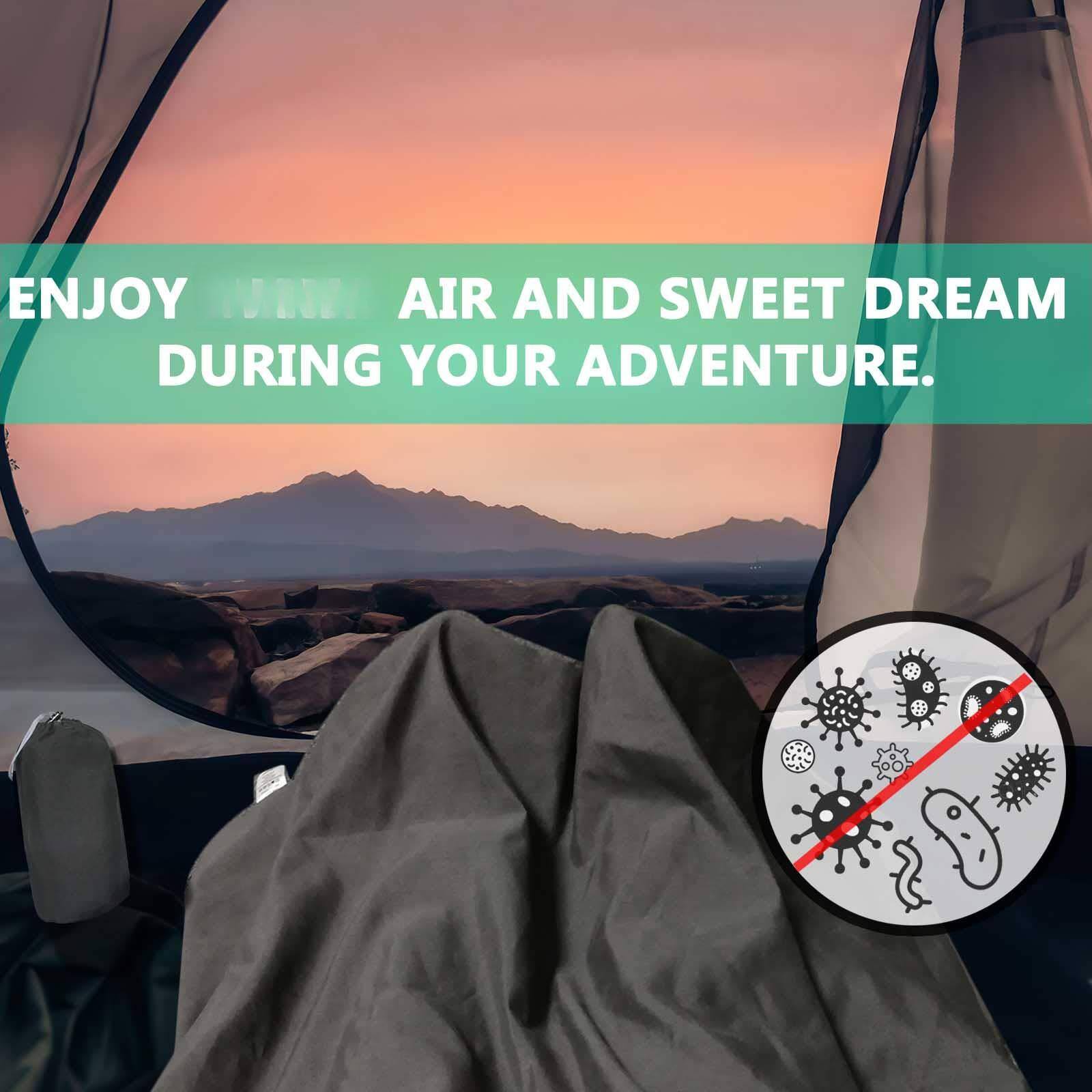 ENJOY FRESH AIR AND SWEET DREAM DURING YOUR ADVENTURE.
