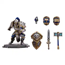 McFarlane Toys - World of Warcraft 6 Inch Figure | Human: Paladin /Warrior