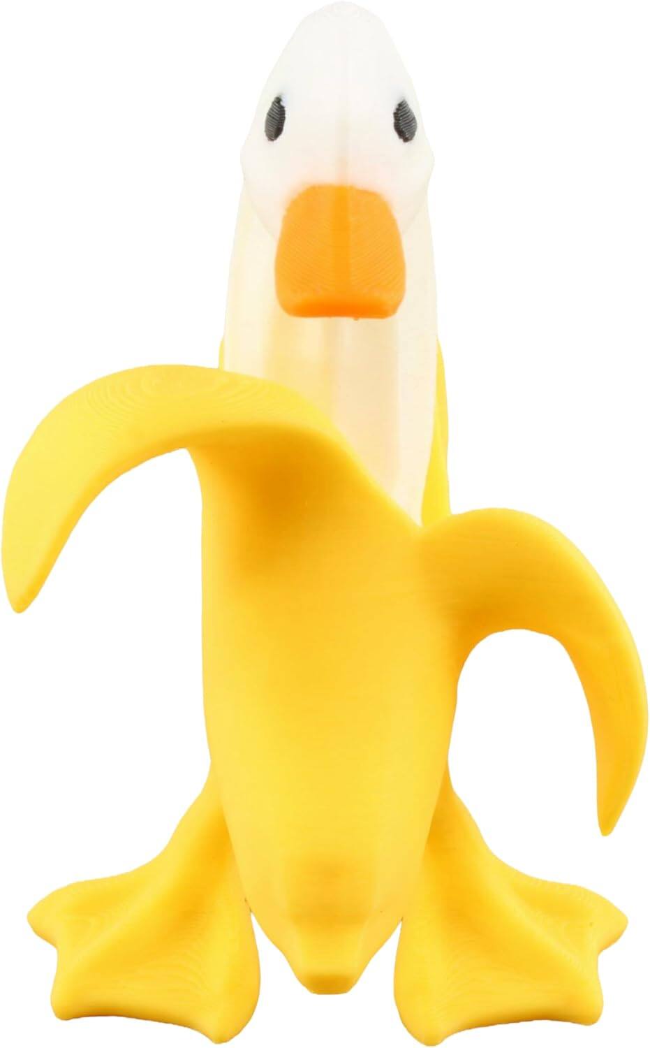 Angle. JuzToys - Banana Duck Figurine, 4x4 Ducking, Fun Car Dashboard Accessory, Funny Banana Gifts, Ducks for Cars by PowerTRC - Yellow.