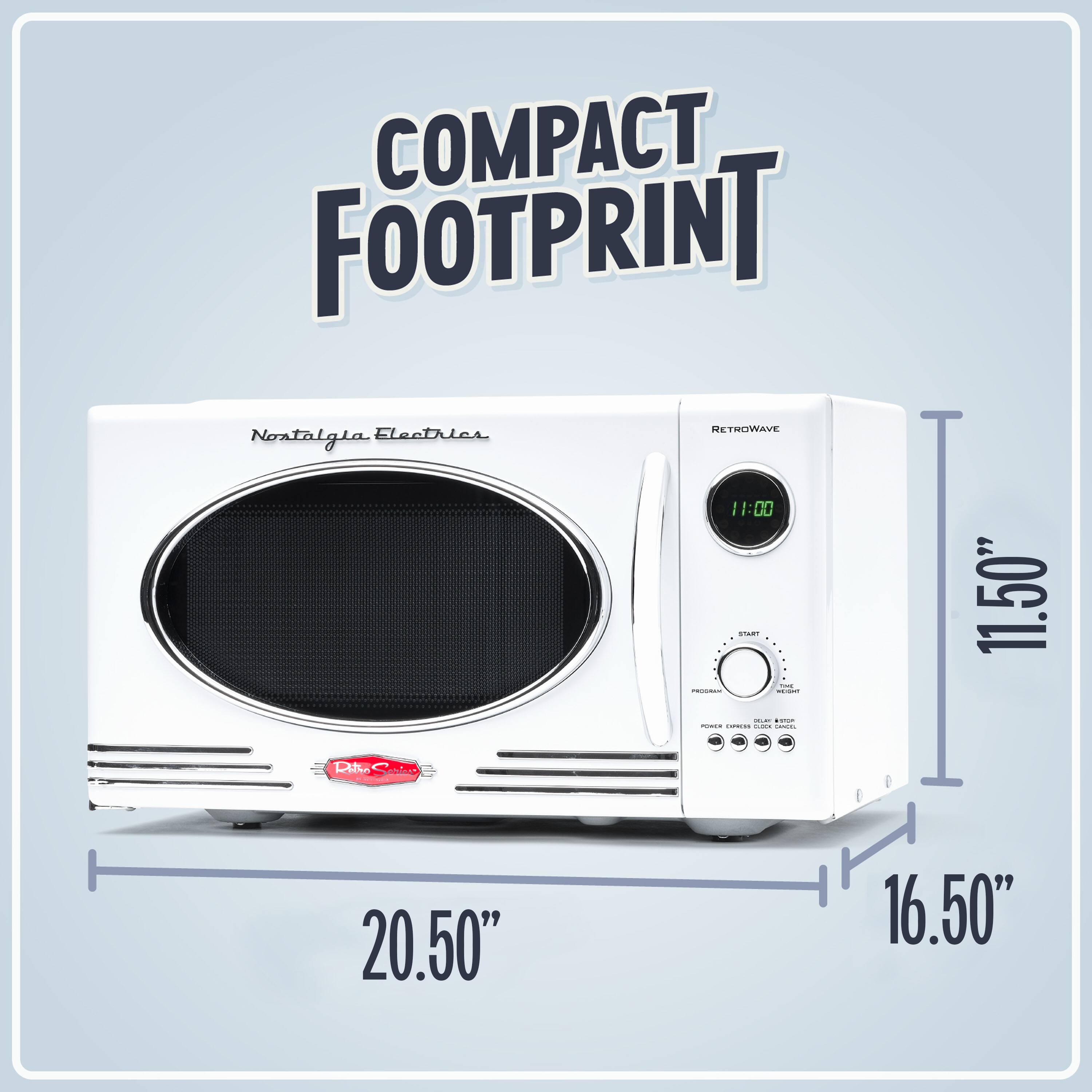 COMPACT FOOTPRINT  
RETROWAVE  
Nostalgia  
11:00  
d - CC  
11.50"  
20.50"  
16.50"
