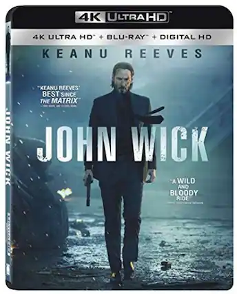 Front. John Wick - 4K Blu-Ray.