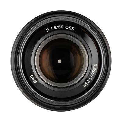 Sony E 50mm f/1.8 OSS Standard Prime Lens Image Stabilized Sony E 50mm f/1.8 OSS Standard Prime Lens Image Stabilized