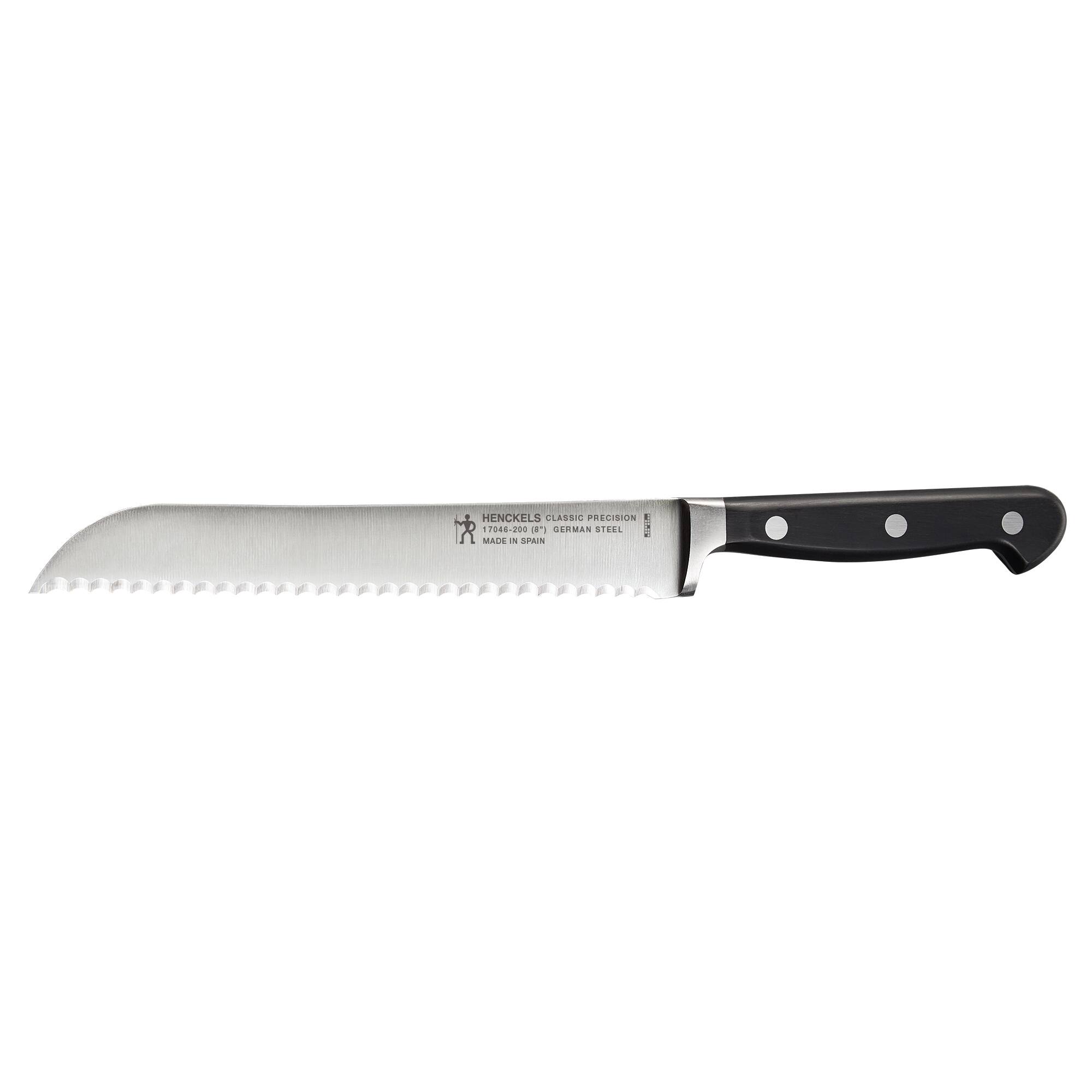 Henckels - Classic Precision 8-inch Bread Knife - Stainless Steel