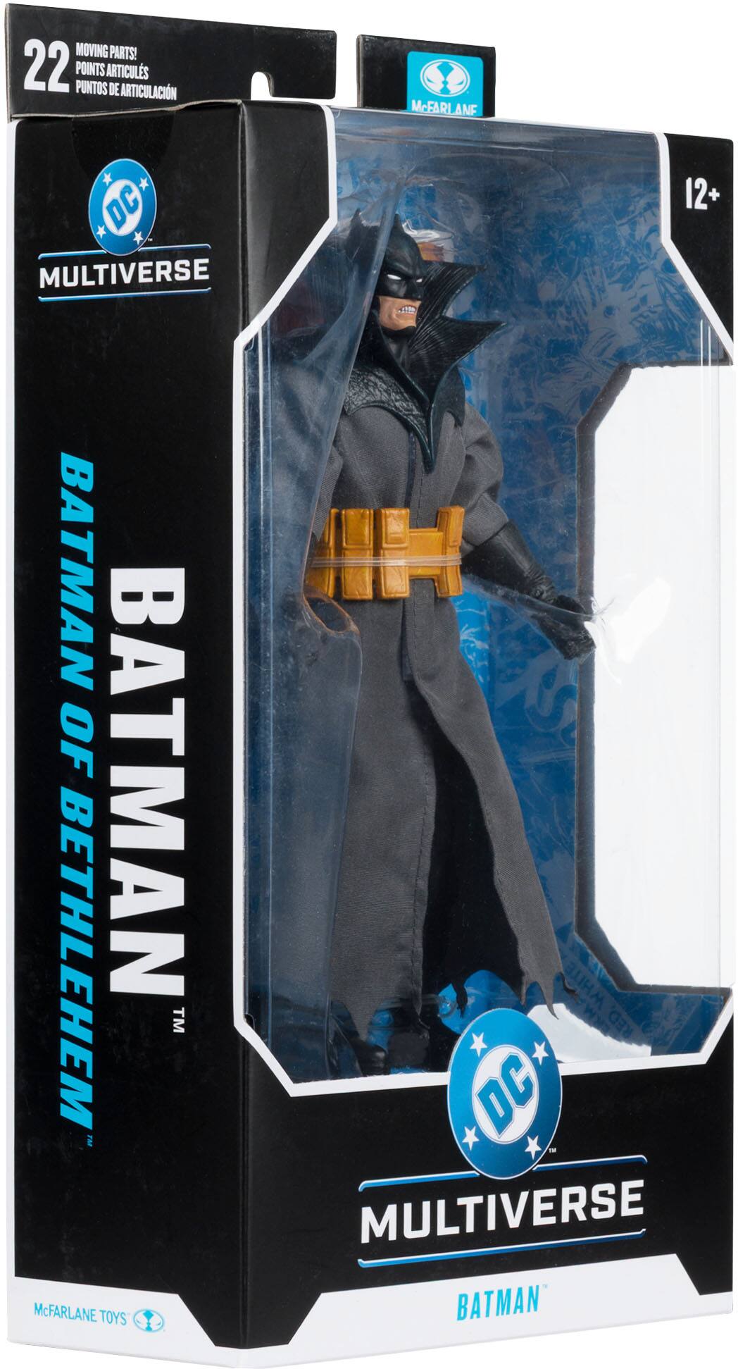 MOVING PARTS! 22 PUNTOS POINTS ARTICULS DE ARTICULACIN McFARLANE ANF DC MULTIVERSE 12+ BATMAN OF BETHLEHEM BATMAN TM PA McFARLANE TOYS WHITE RED DC - MULTIVERSE BATMAN