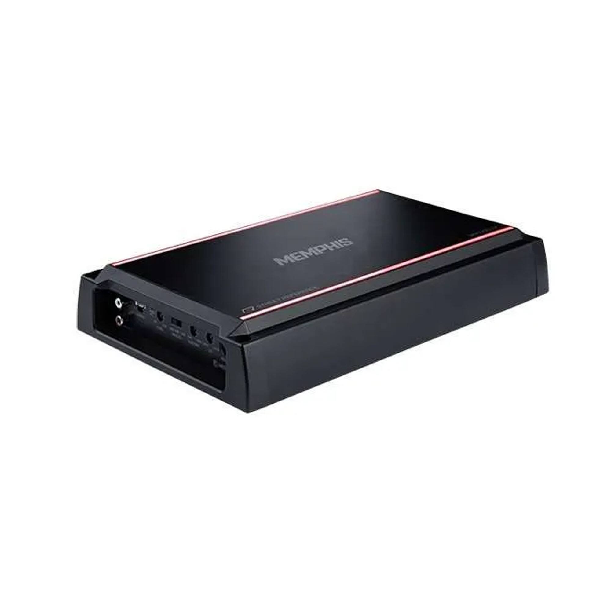 Front. Memphis Car Audio - Memphis Audio SRX1200.1V 1200x1 at 1 Ohm SR Amplifier - Black/Gray.