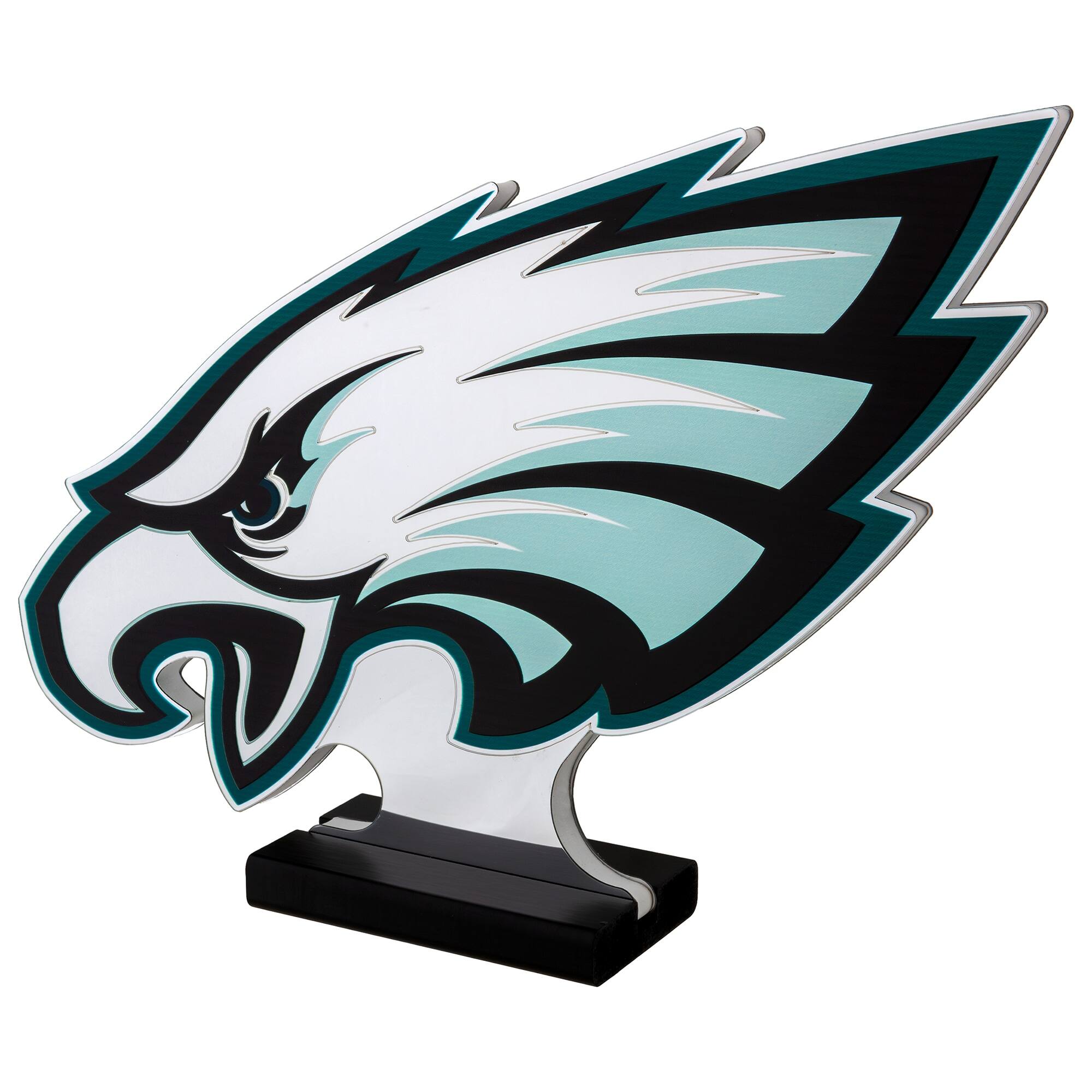 Alt View 1. Sporticulture - Philadelphia Eagles LED Infinity Logo Light - Multicolor.