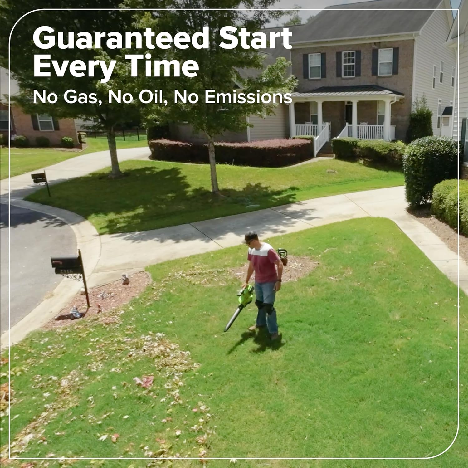 Guaranteed Start Every Time  
No Gas, No Oil, No Emissions