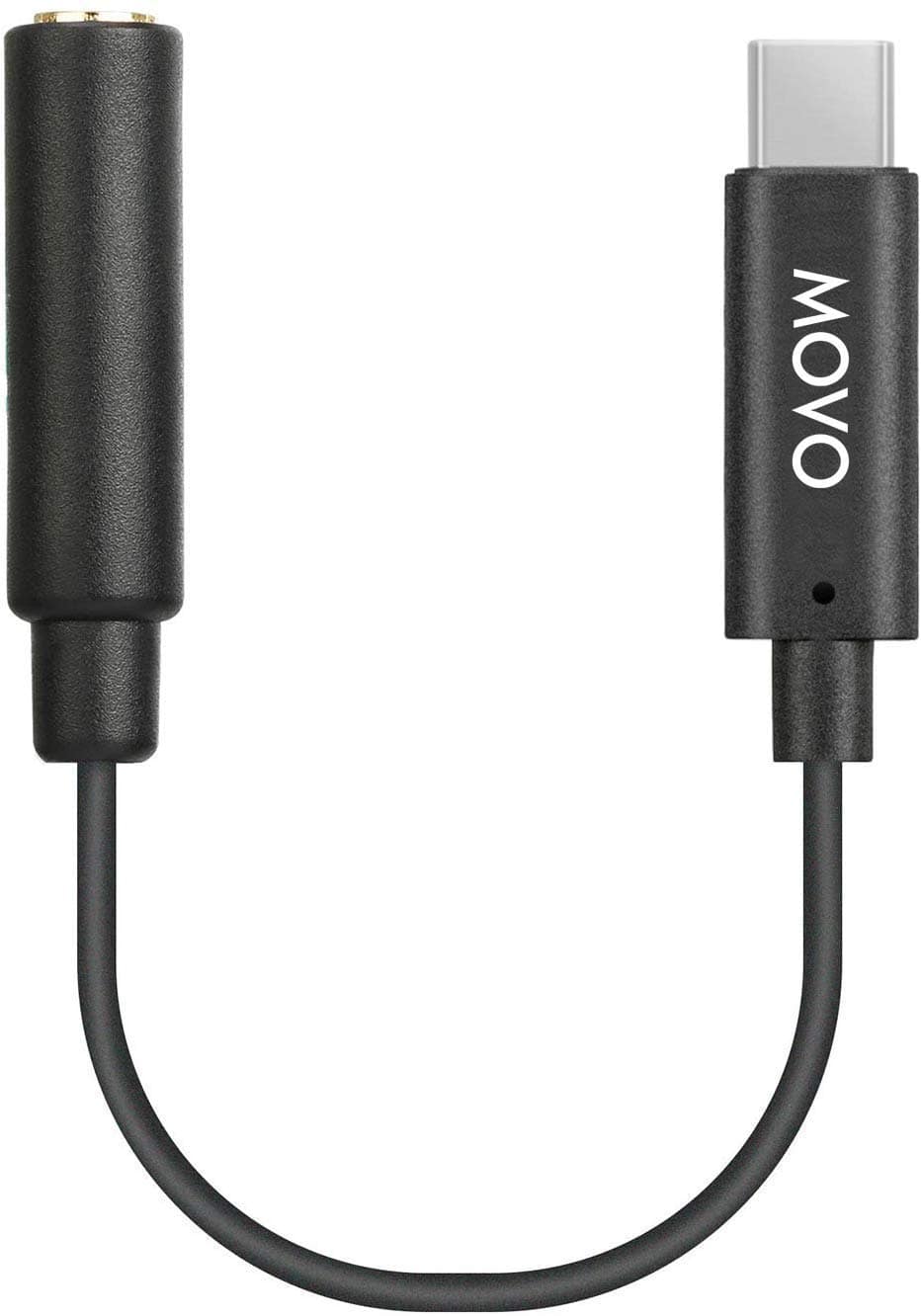 MOVO - PMA-1 Female 3.5mm TRS Microphone Audio Adapter Cable Compatible with The DJI OSMO Pocket