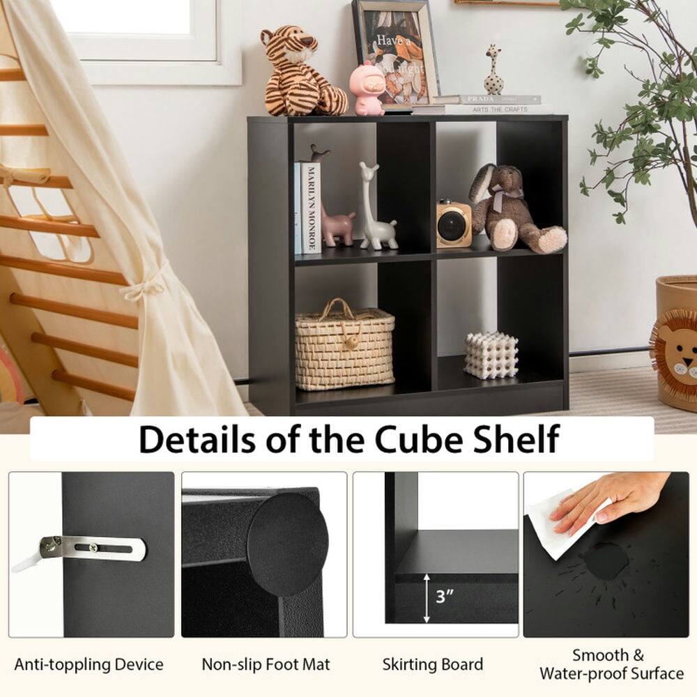 Have a R night FRADA ARTS THE CRAFTS MARILYN MONROE

Details of the Cube Shelf

- Anti-toppling Device
- Non-slip Foot Mat
- Skirting Board
- Smooth & Water-proof Surface