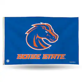 Rico Industries - Boise State Broncos 3X5 Indoor Outdoor Banner Flag w/grommets for hanging - Multi