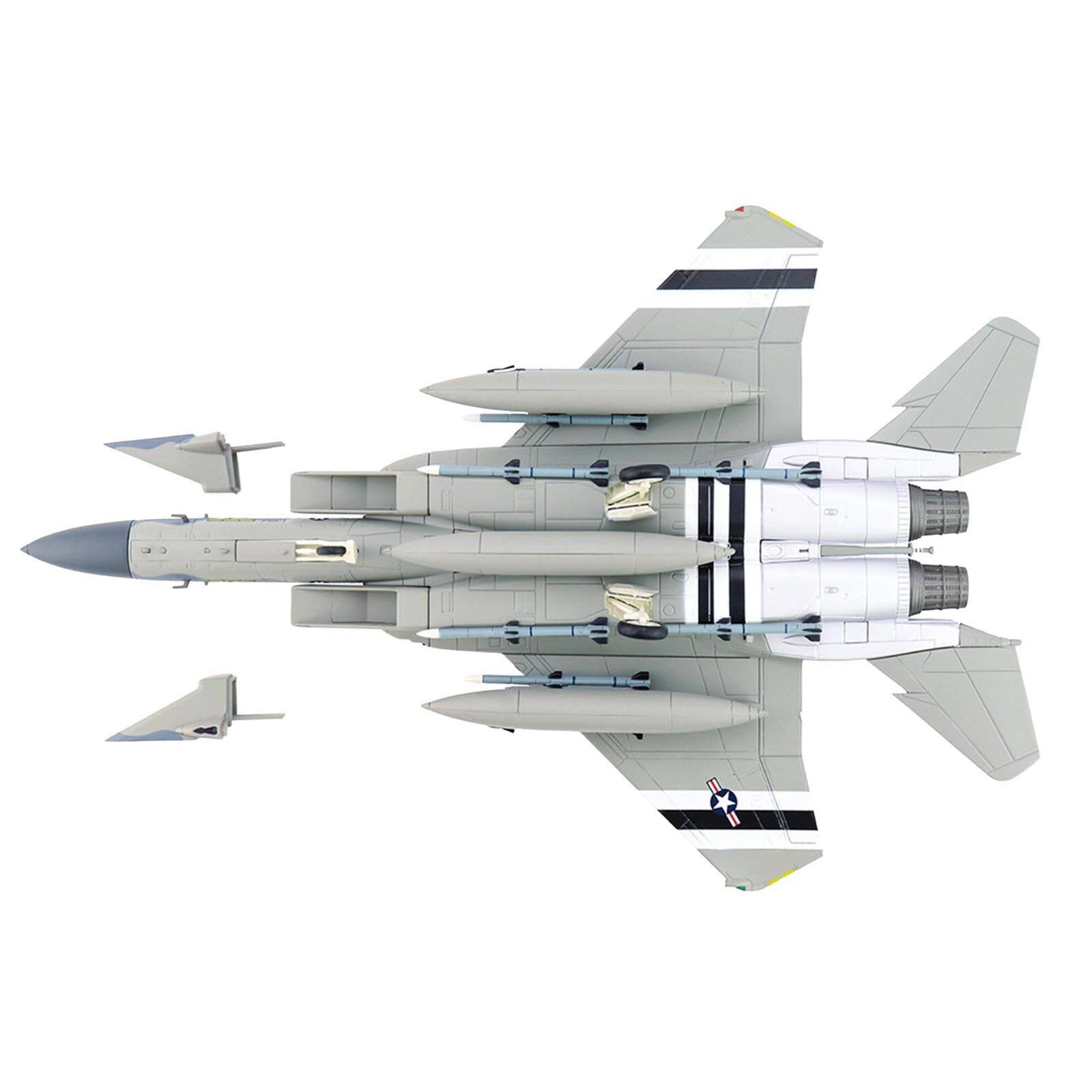 Alt View 4. Hobby Master - McDonnell Douglas F-15C Eagle Fighter Aircraft "Florida ANG 75th" 2022 US Air Force 1/72 Diecast Model by Hobby Master.