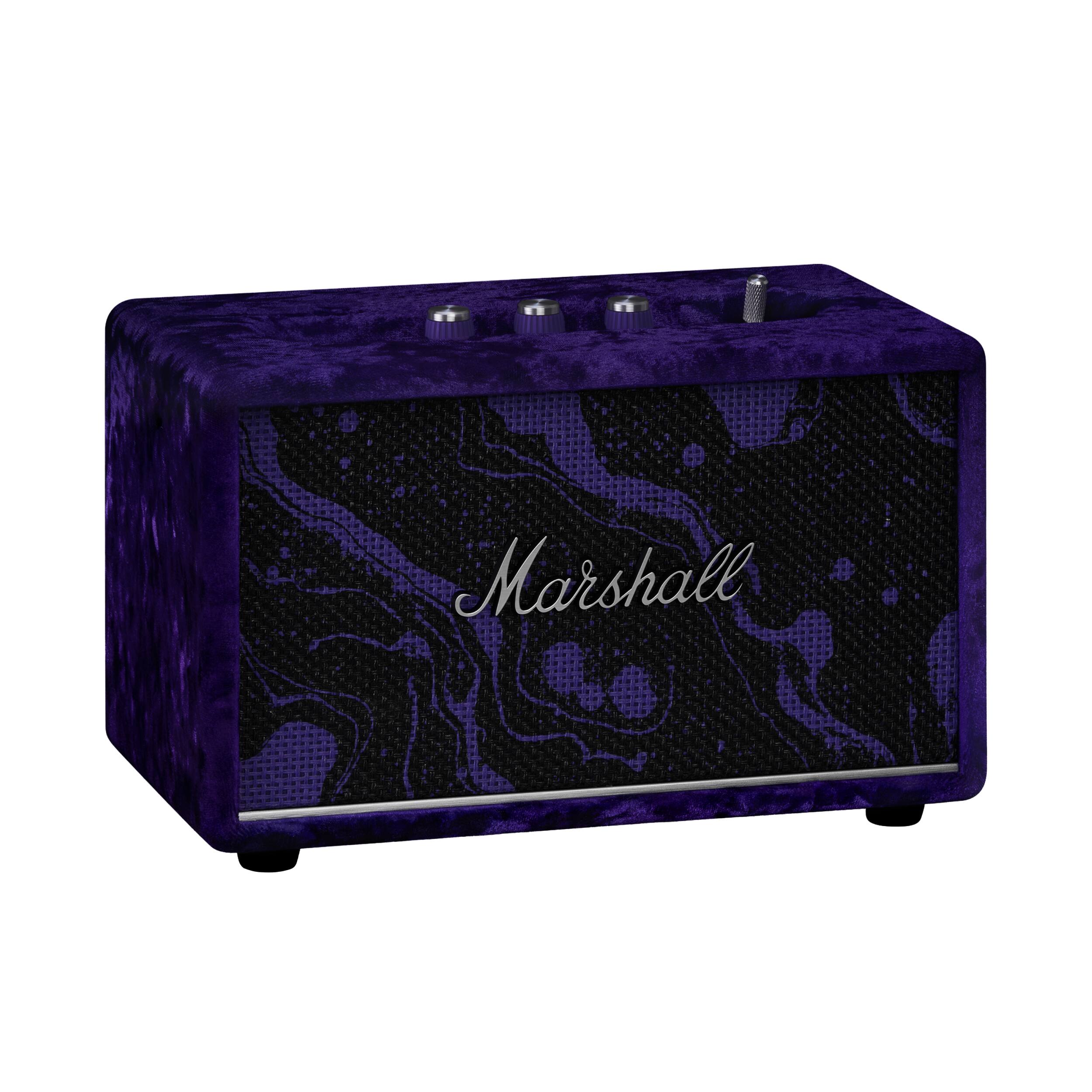 Alt View 5. Marshall - Acton III Bluetooth Home Speaker with Bass / Treble / Volume Controls and 3.5 mm Auxiliary Input - Hendrix Edition.