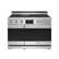 Front. Thor Kitchen - 7.6 Cu Ft. Freestanding Double Oven Dual Fuel Gas Range with 7 Burners - Stainless Steel.