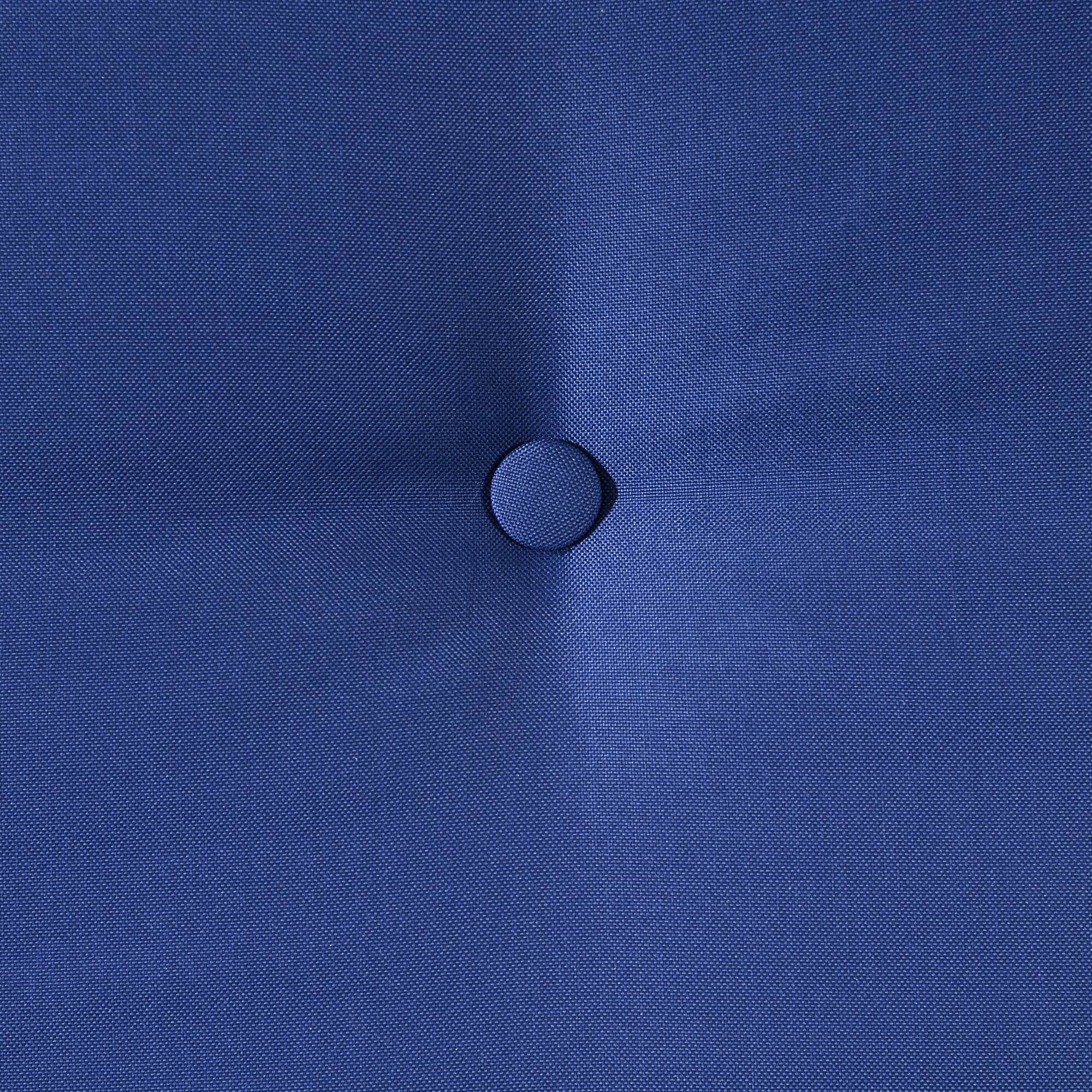 Alt View 7. Outsunny - Outdoor Recliner Chair, Reclining Patio Lounge Chair with Comfy Cushions, Footrest, Armrests, PE Wicker - Dark Blue.