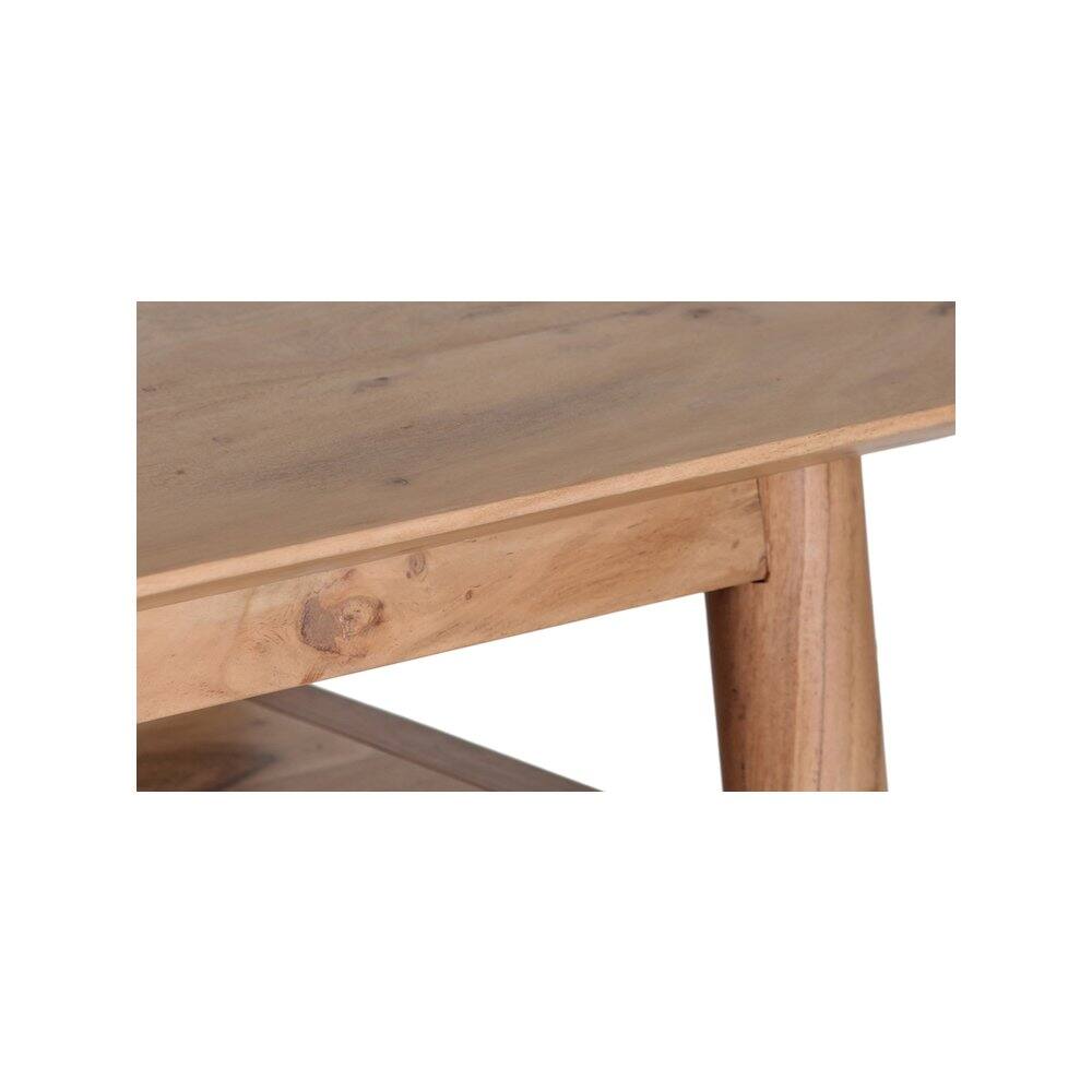 Back. Porter Designs - Portola Solid Acacia Wood Console Table - Natural.