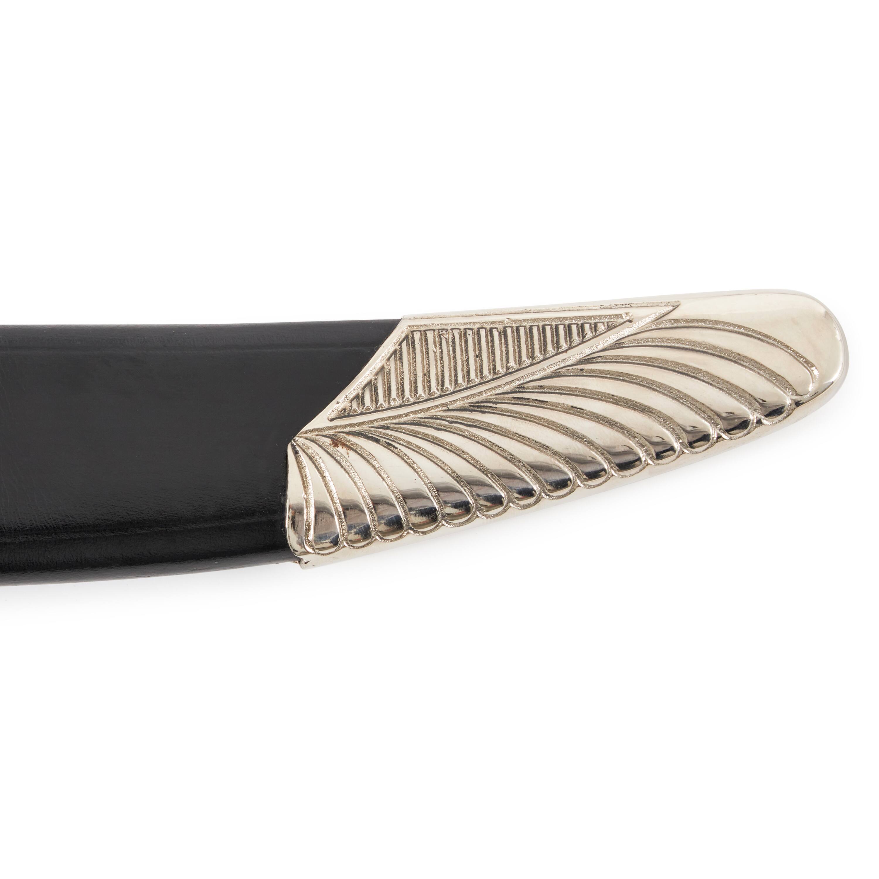 Alt View 5. Cold Steel - Cold Steel 88CLQ 24-Inch Modern Tactical Hunting Sword with Leather Scabbard - Black.