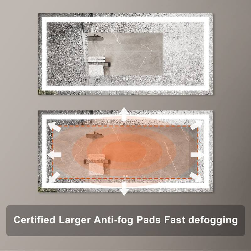 Certified Larger Anti-fog Pads Fast defogging