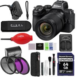 Z5 II Mirrorless Camera w/ 24-105mm f/4-7.1 Lens & Advanced Accessories Bundle | 2020 | nikon z5 II 24-105mm f/4 - Black
