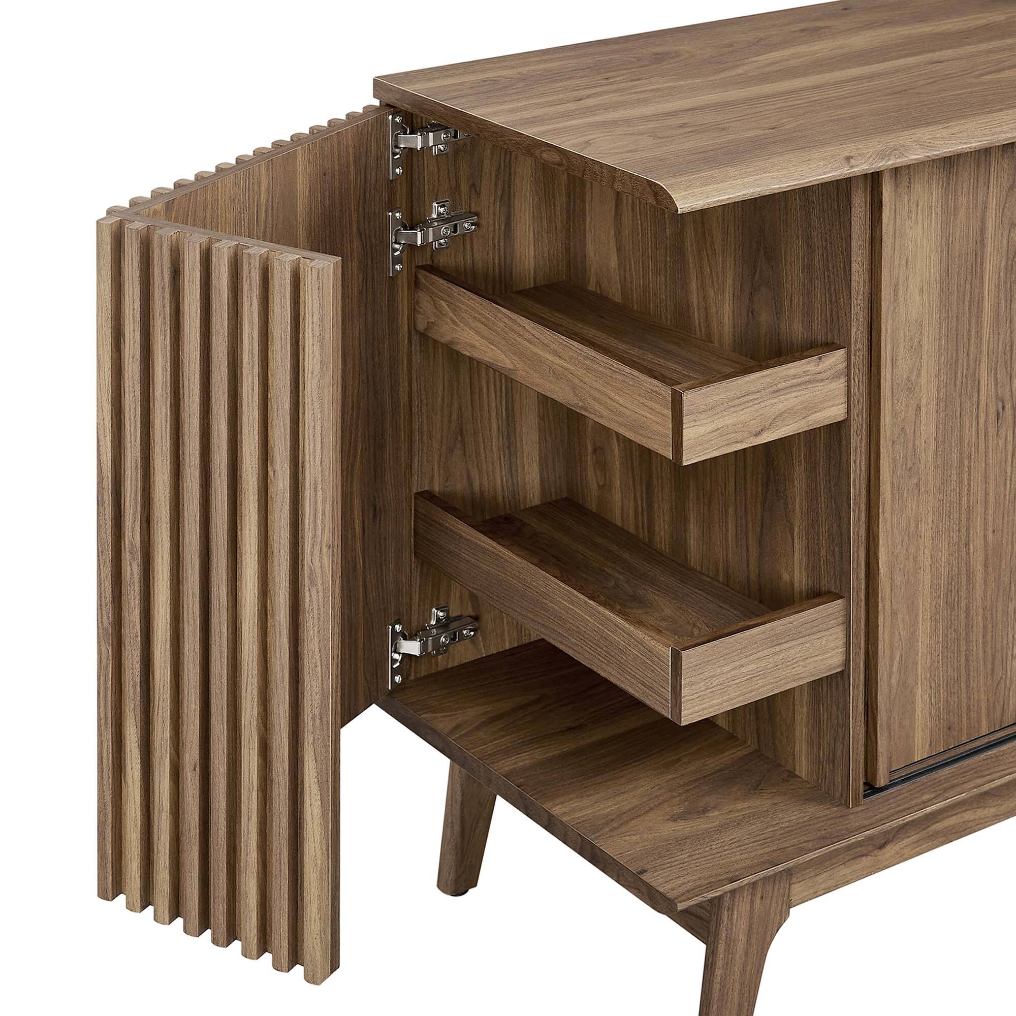 Alt View 8. Modway - Eudora Sideboard by Modway - Walnut.