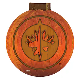 Fan Creations - Winnipeg Jets 12'' Pumpkin Sign - Orange