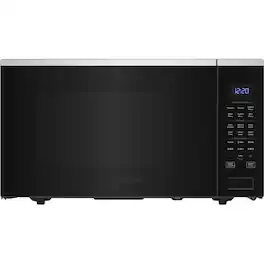 Whirlpool - 1.6 CuFt 1200 Watt Countertop Microwave - Stainless Steel