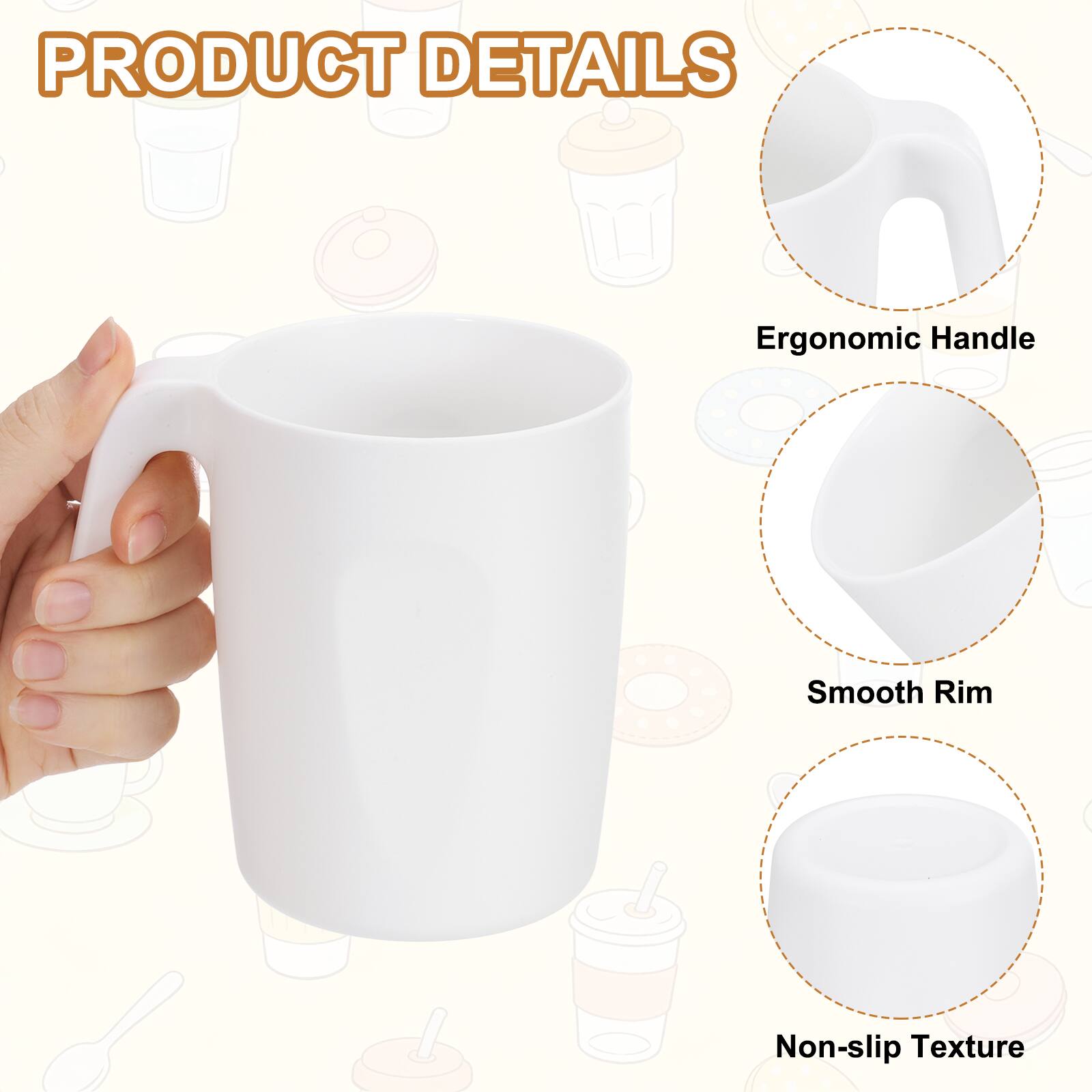 PRODUCT DETAILS

- Ergonomic Handle
- Smooth Rim
- Non-slip Texture