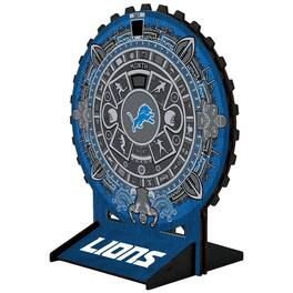 Fan Creations - Detroit Lions Aztec Circle Desk Calendar - Multicolor