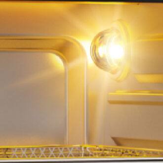 Left. HOMLUX - Air Fryer Toaster Oven Combo 4 Slice Toaster Convection Oven Warm Broil Toast Bake Oil-Free Accessories - Silver.