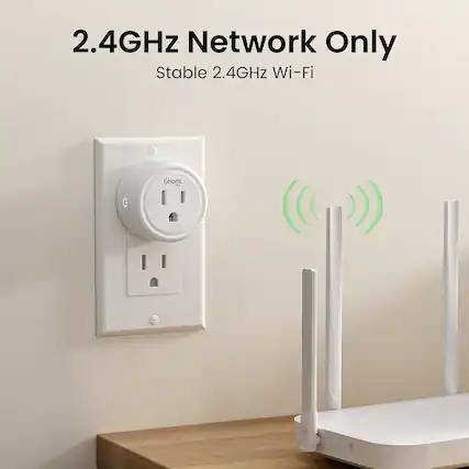 2.4GHz Network Only
Stable 2.4GHz Wi-Fi