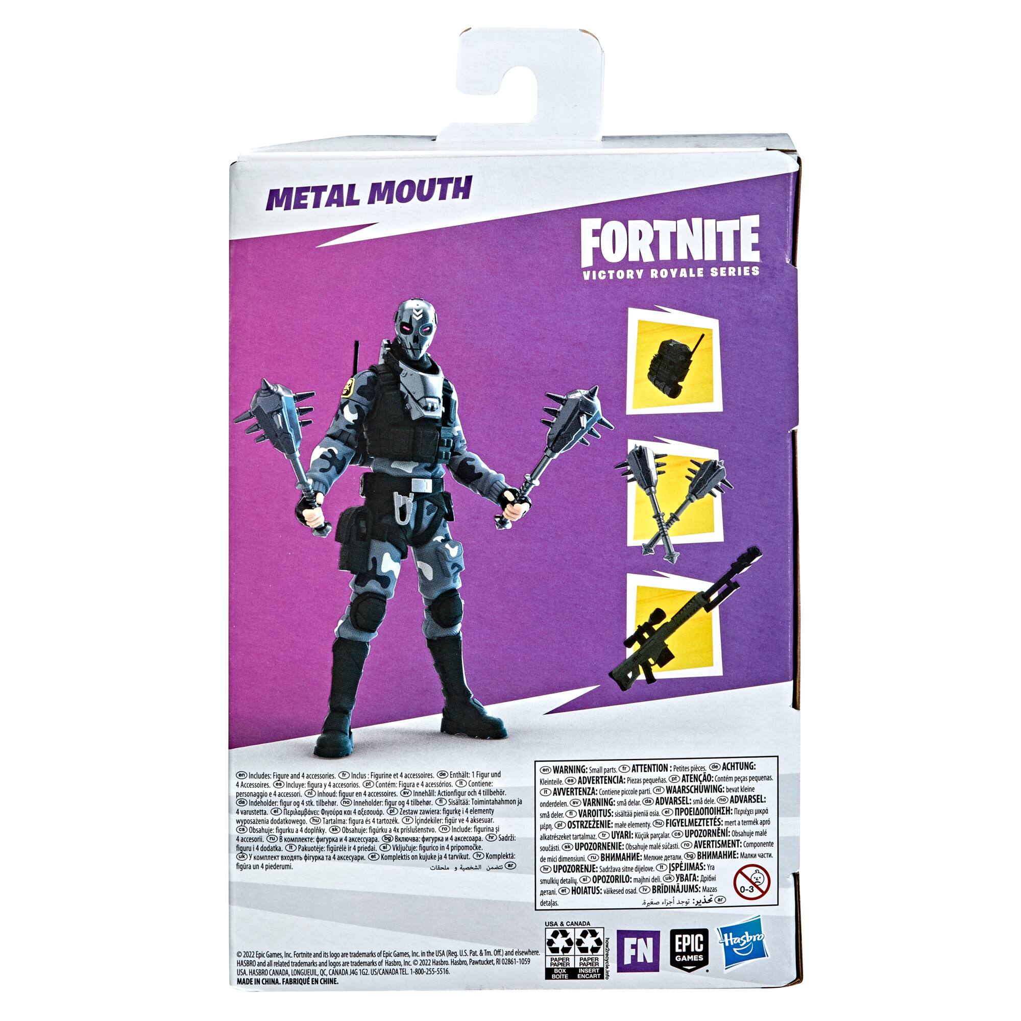 Alt View 12. Hasbro - Fortnite Victory Royale Series Metal Mouth.
