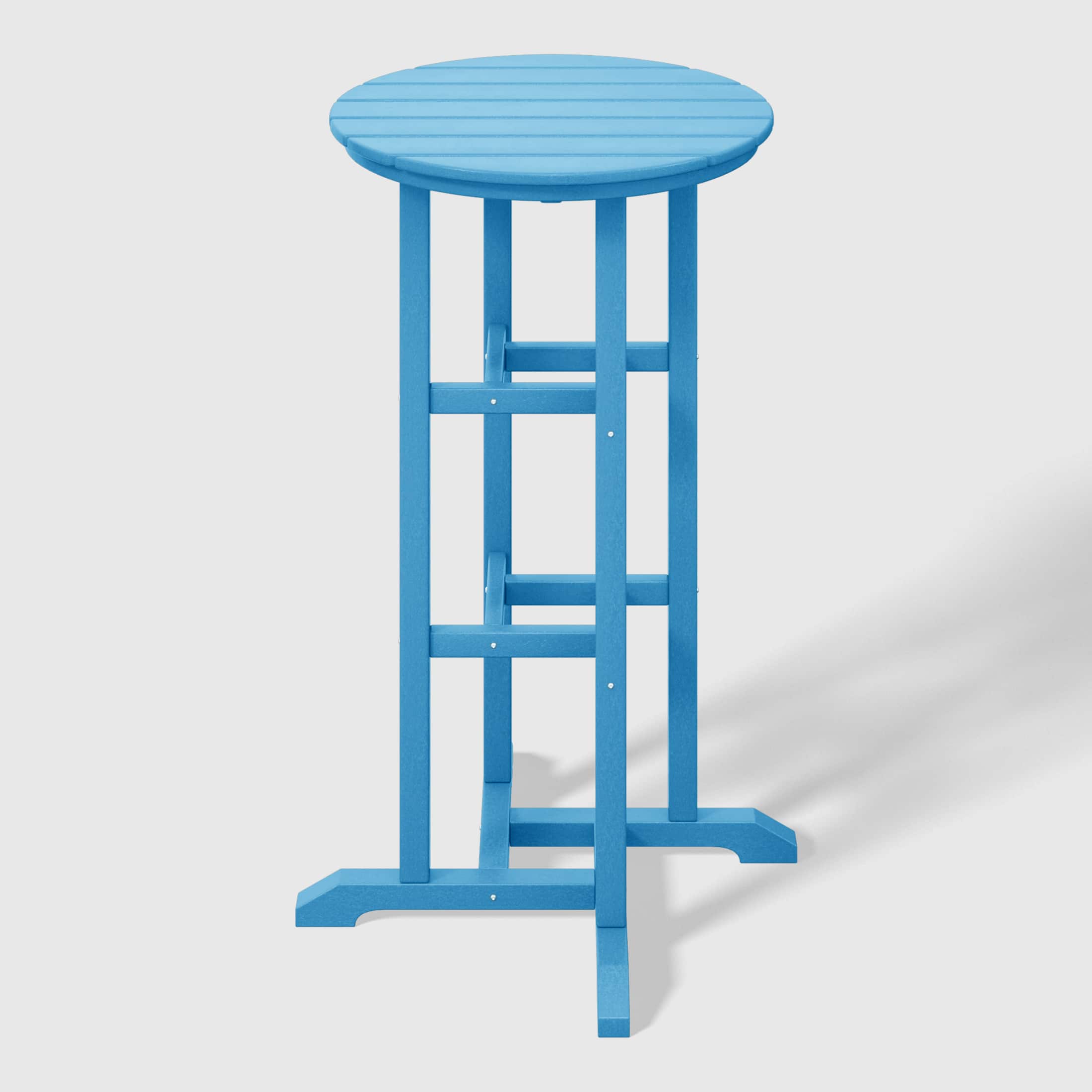 "WestinTrends - Malibu 42"" Counter Height Round Outdoor Patio Bistro Bar Table - Pacific Blue" price history on PriceWatchPro