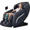 Front. MassaMax - MassaMAX A306 Massage Chair with Full-Body Stretch, AI Control,Calf Kneading Massage, Memory Program, Calf Extension - Black.