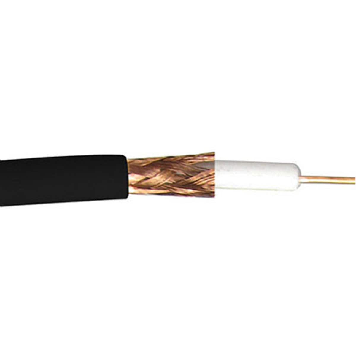 Comprehensive - 500' RG6 SDI/HDTV 18 AWG BC CATV Coaxial Plenum Bulk Cable