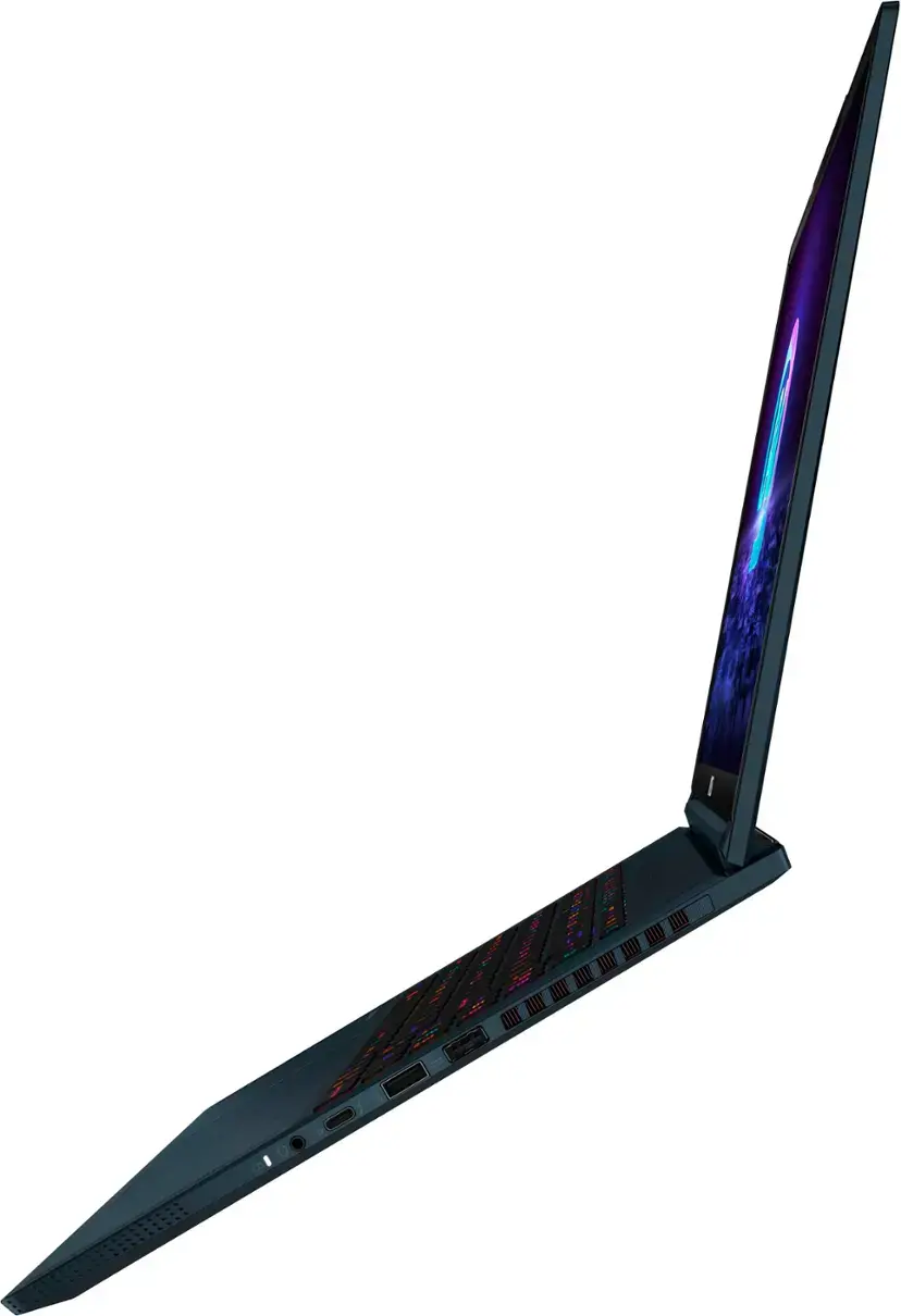 Alt View 23. MSI - Stealth 16 AI Studio A1V 16" 165 Hz Gaming Laptop 1920 x 1200 (Full HD Plus) - Intel Core Ultra 9 185H with 32GB Memory - Star Blue, Blue.