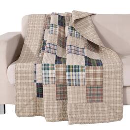 Greenland Home Fashions - Greenland Home Fashion Oxford Accessory Throw Blanket - 50x60" - Multi