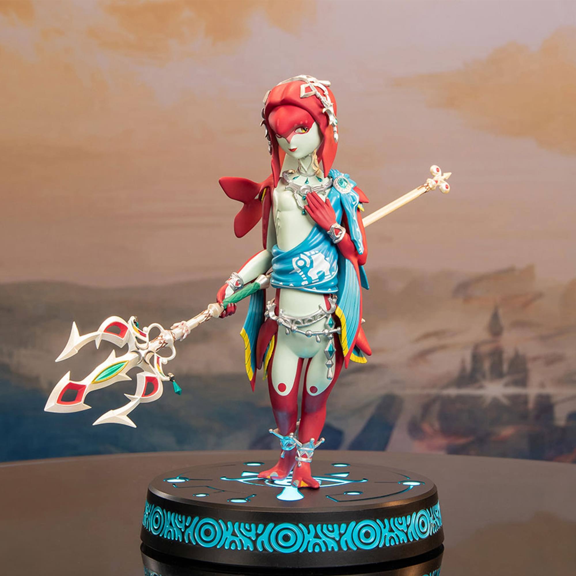 Alt View 10. First 4 Figures - Legend of Zelda Breath Of The Wild Mipha 8 Inch PVC Statue (Collector's Edition) - Multi-Colored.