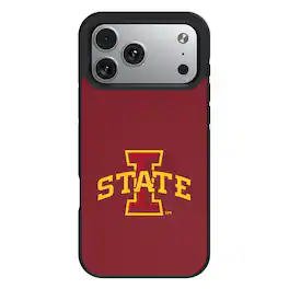 Keyscaper - NCAA - Iowa State Cyclones Bump Case with 8.2ft Drop Protection - 15 Pro Max - Multicolor