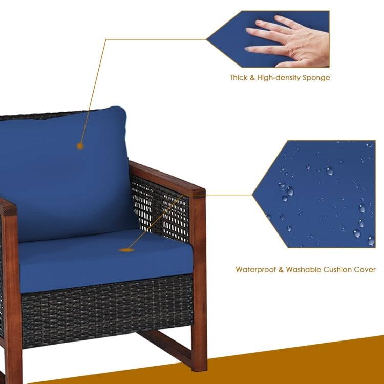 Thick & High-density Sponge  
Waterproof & Washable Cushion Cover