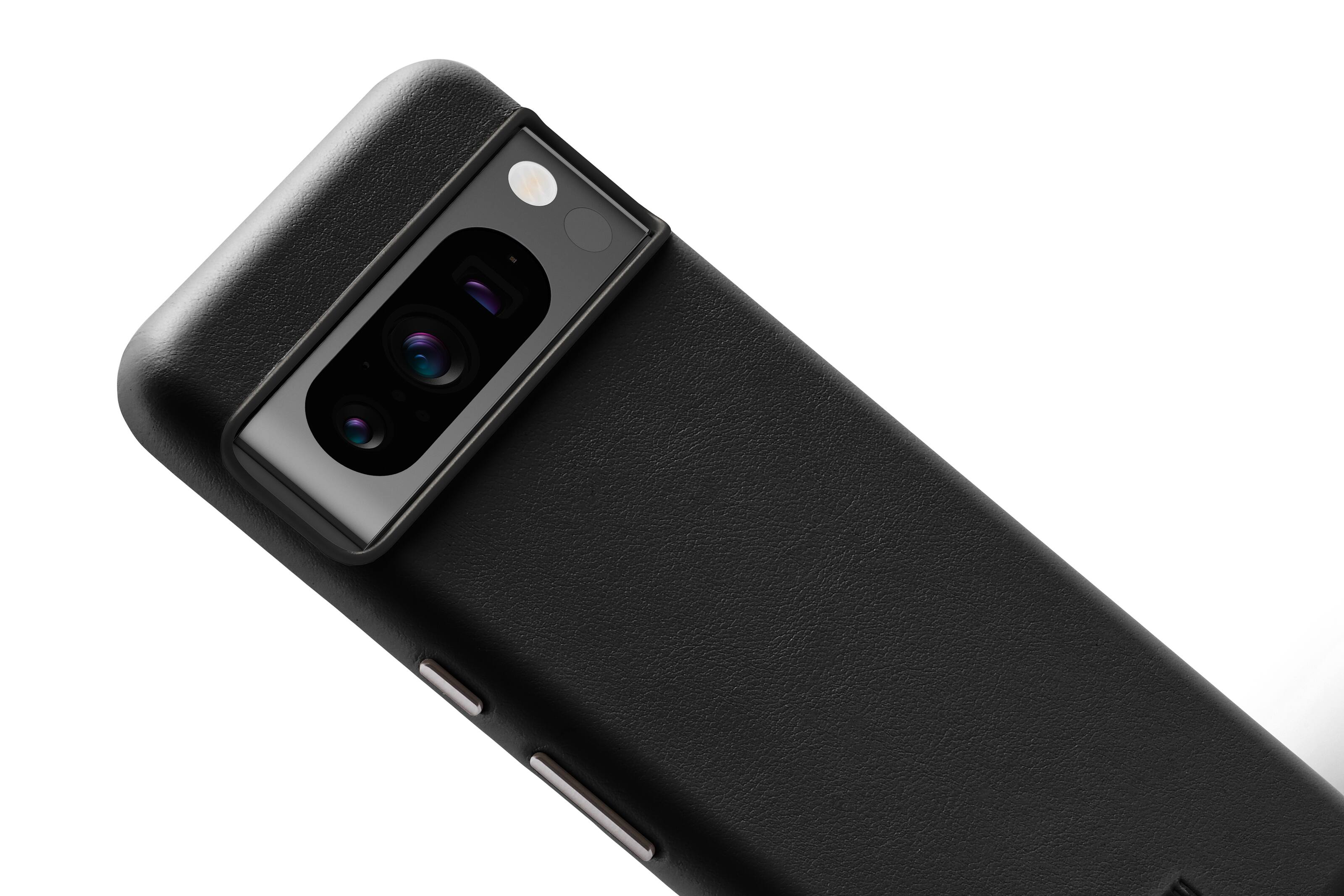 Alt View 3. Bellroy - Pixel 8 Pro Leather Phone Case - Black.