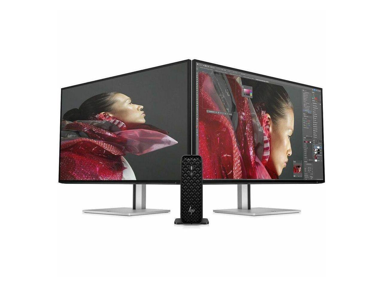 Alt View 3. HP - HP Z2 G1i Workstation - Intel Core Ultra 7 265K - 32GB - 1TB SSD - NVIDIA RTX 4000 20GB - Windows 11 Pro - Black.