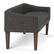 Alt View 19. Simpli Home - Parris Upholstered Bench - Dark Grey.